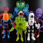 Four Horsemen Studios Outer Space Men Series 1 and 2 Infinity Edition & Series 5 and 6 Alpha Phase Action Figures