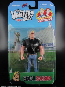 Bif Bang Pow Venture Bros. 3 3/4" Brock Samson Action Figure