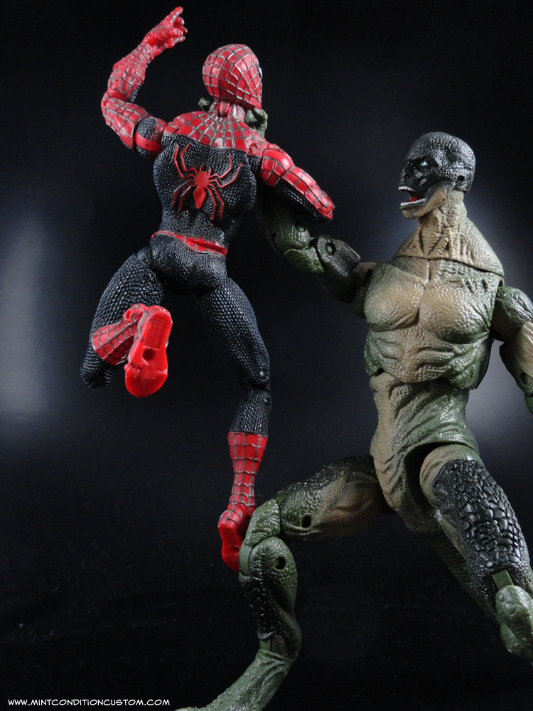 spider man the lizard toy