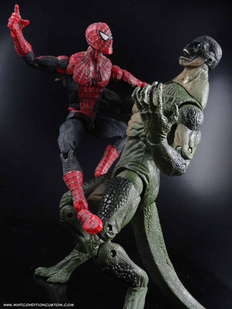 spider man the lizard toy