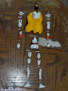 Jazwares Space Ghost Hanna Barbera 6" Action Figure Exploded View
