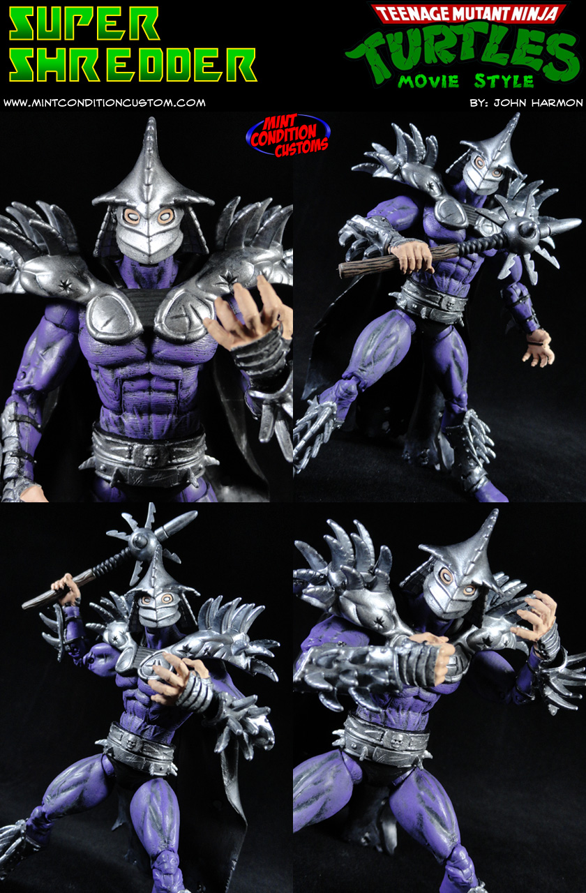 super shredder action figure