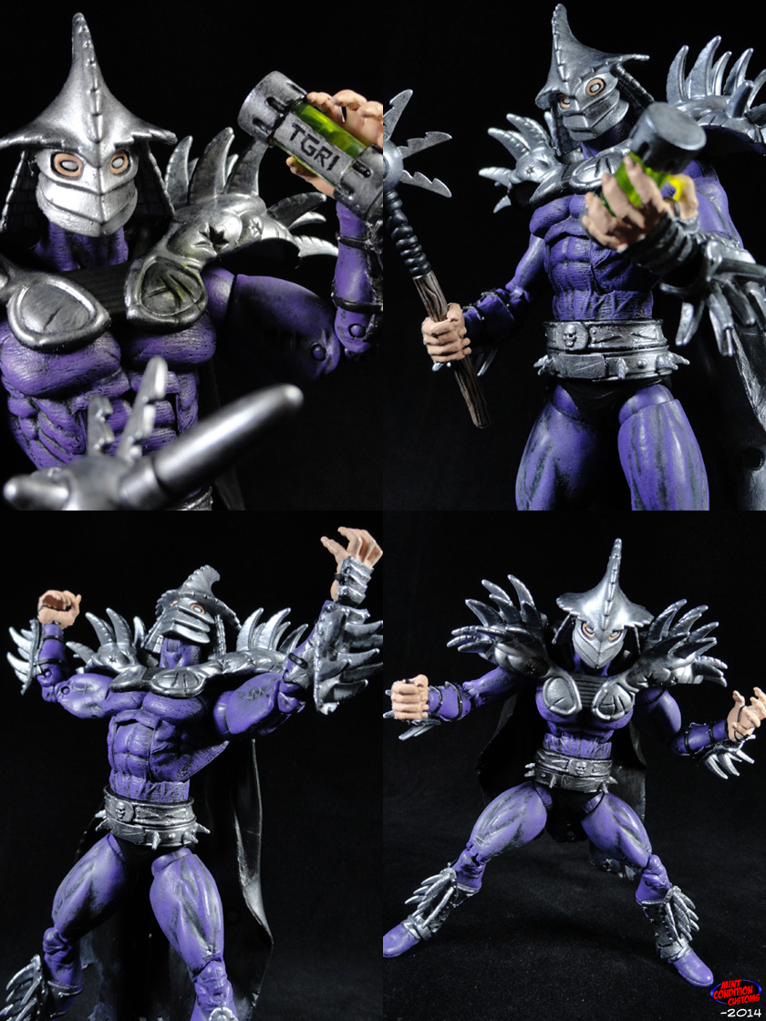 custom shredder action figure